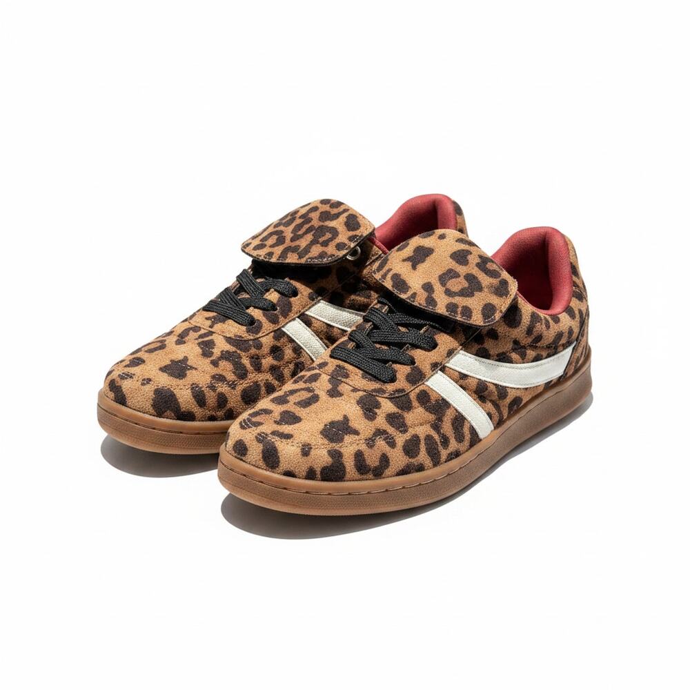 Women's Steve Madden Madrid Leopard Low-Top Sneaker Size 6